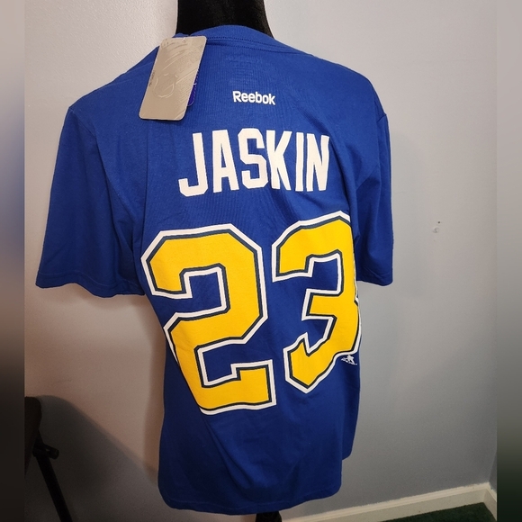 Reebok Size Medium St.Louis Blues NWT Jaskin #23 - Picture 3 of 5